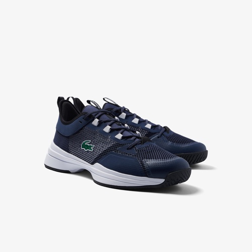 라코스테 Mens Lacoste AG-LT21 Textile Tennis Shoes