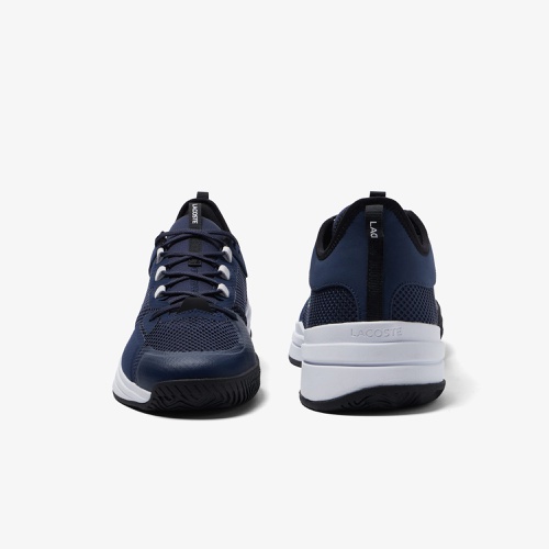 라코스테 Mens Lacoste AG-LT21 Textile Tennis Shoes