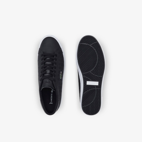 라코스테 Lacoste Mens Powercourt Leather Sneakers