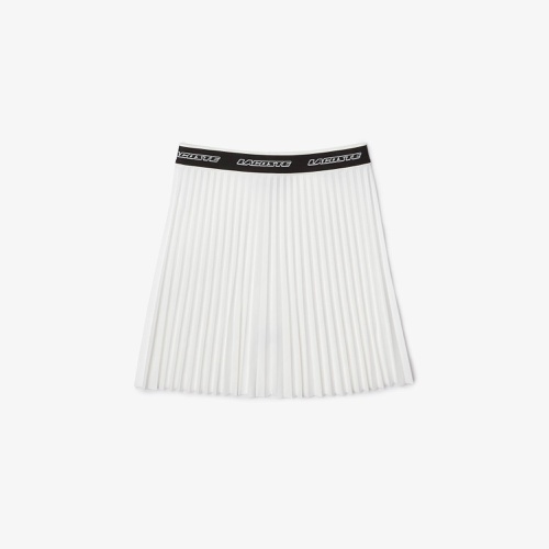 라코스테 Lacoste Womens Elasticized Waist Pleated Skirt