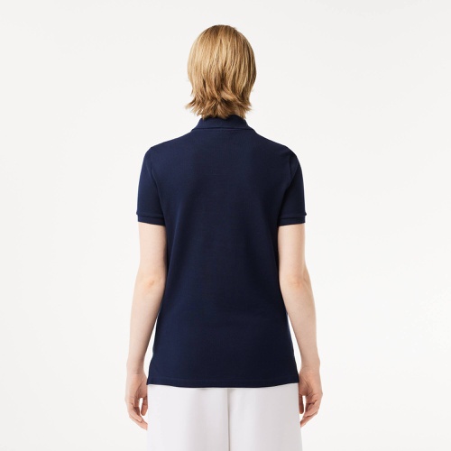 라코스테 Lacoste Womens Regular Fit Soft Cotton Petit Pique Polo