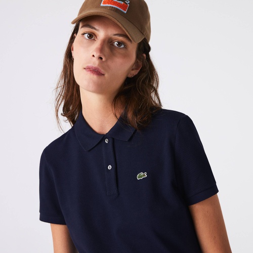 라코스테 Lacoste Womens Regular Fit Soft Cotton Petit Pique Polo