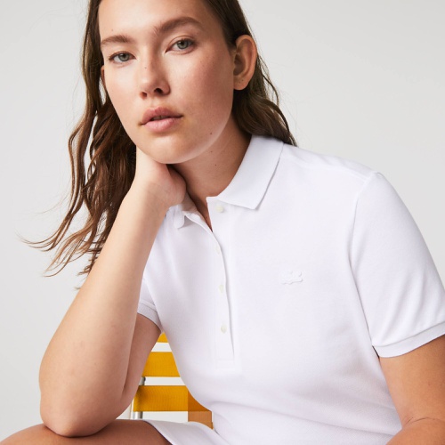 라코스테 Lacoste Womens Stretch Cotton Pique Polo Dress