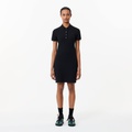 Lacoste Womens Stretch Cotton Pique Polo Dress