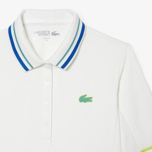 라코스테 Lacoste Womenu2019s Tennis Ultra-Dry Pique Polo