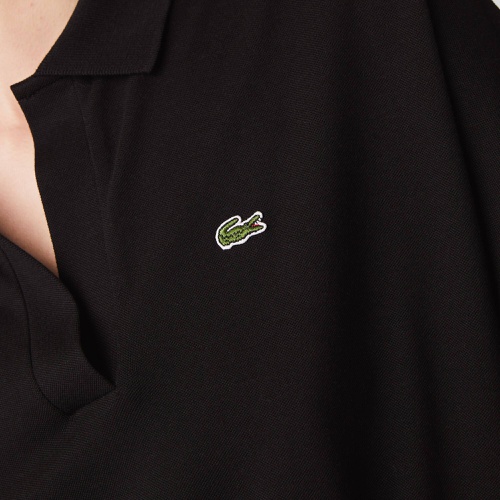 라코스테 Lacoste Womens Loose Fit Flowy Pique Polo