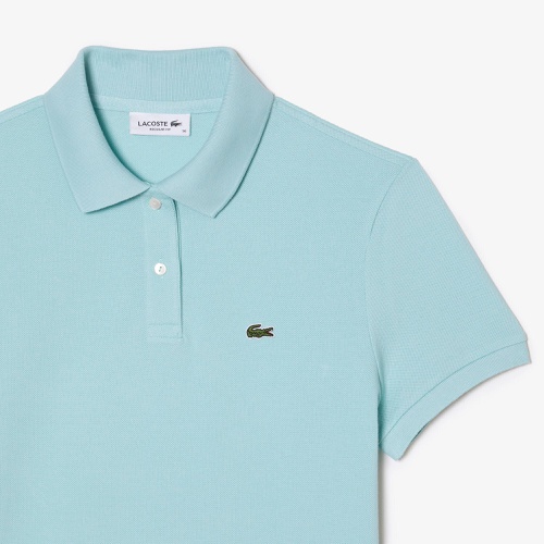 라코스테 Lacoste Womens Regular Fit Soft Cotton Petit Pique Polo