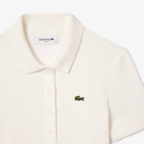 라코스테 Lacoste Womenu2019s Organic Cotton Polo Shirt