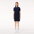 Lacoste Womenu2019s Pique Knit Polo Dress