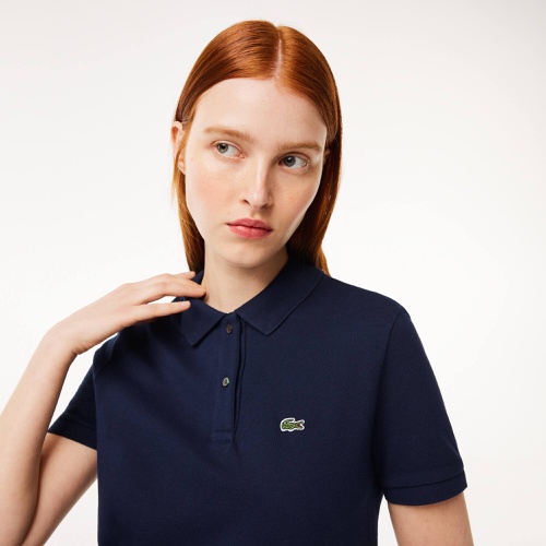 라코스테 Lacoste Womenu2019s Pique Knit Polo Dress