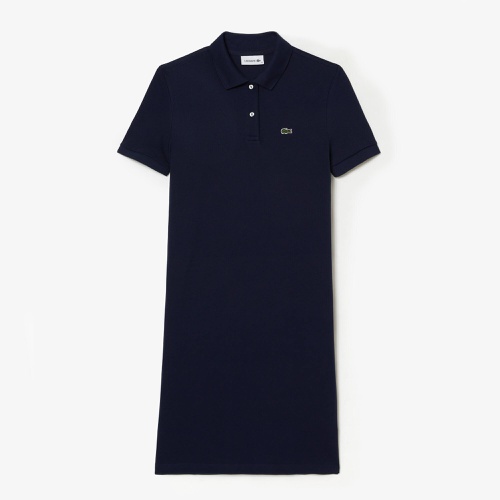 라코스테 Lacoste Womenu2019s Pique Knit Polo Dress