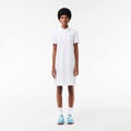 Lacoste Womenu2019s Pique Knit Polo Dress