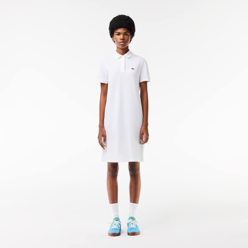 라코스테 Lacoste Womenu2019s Pique Knit Polo Dress