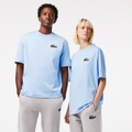 Lacoste Unisex Loose Fit Large Crocodile Organic Cotton T-Shirt