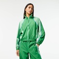 Lacoste Womenu2019s Oversized Two Tone Jacket