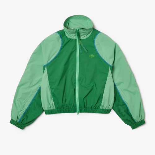 라코스테 Lacoste Womenu2019s Oversized Two Tone Jacket