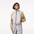 Lacoste Womenu2019s Oversized Two Tone Jacket