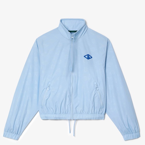 라코스테 Lacoste Womenu2019s Monogram Print Track Jacket