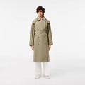 Lacoste Womens Oversized Trench Coat