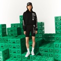 Womens Lacoste x Minecraft Oversized Fleece Hoodie