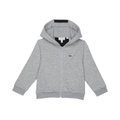 Lacoste Kids Classic Graphic Back Panel Hooded Full Zip (Toddleru002FLittle Kidsu002FBig Kids)