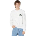 Lacoste Long Sleeve All Over Print Crew Neck Sweater