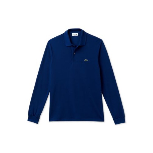 라코스테 Men's Classic Fit Long-Sleeve L.12.12 Polo Shirt