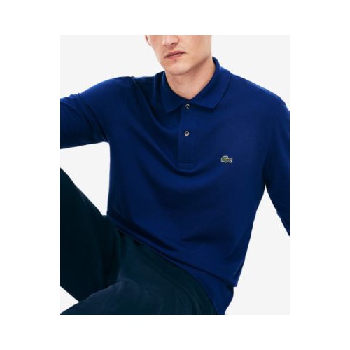 라코스테 Men's Classic Fit Long-Sleeve L.12.12 Polo Shirt