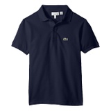 Lacoste Kids L1812 Short Sleeve Classic Pique Polo (Big Kids)