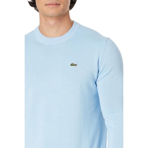 라코스테 Mens Lacoste Long Sleeve Crew Neck Sweater