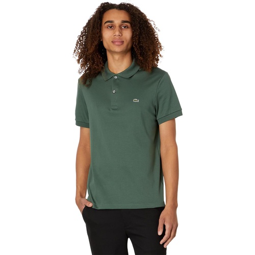 라코스테 Mens Lacoste Short Sleeve Jersey Interlock Regular