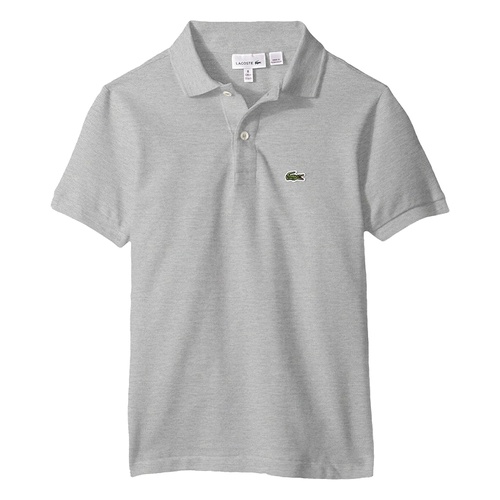 라코스테 Lacoste Kids L1812 Short Sleeve Classic Pique Polo (Toddler/Little Kids/Big Kids)