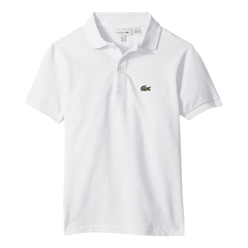 라코스테 Lacoste Kids L1812 Short Sleeve Classic Pique Polo (Toddler/Little Kids/Big Kids)