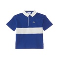 Lacoste Kids Oversized Short Sleeve Color Blocked Polo Shirt (Little Kid/Toddler/Big Kid)