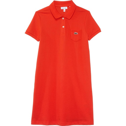 라코스테 Lacoste Kids Solid Polo Dress (Little Kid/Toddler/Big Kid)