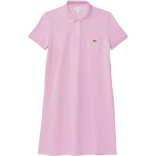 라코스테 Lacoste Kids Solid Polo Dress (Little Kid/Toddler/Big Kid)