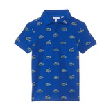 Lacoste Kids All Over Croc Print Polo (Toddler/Little Kids/Big Kids)