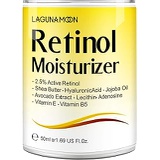 Lagunamoon Retinol Cream for Face | Wrinkle Cream for Women and Men | Anti Aging Moisturizer Facial Cream with Hyaluronic Acid & Vitamin E | Day & Night | Natural, Vegan & Cruelty Free 50ML/1