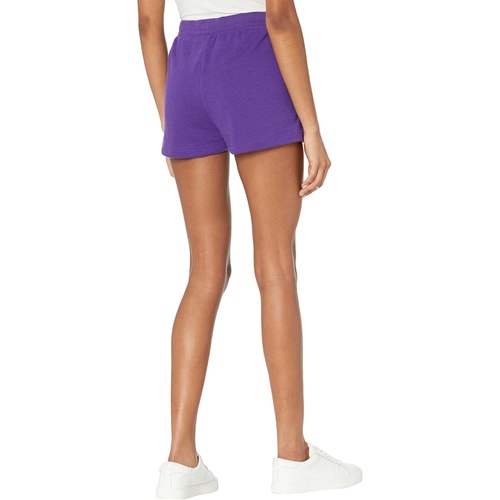  Lauren James LSU Tigers Ruffle Waist High-Rise Shorts