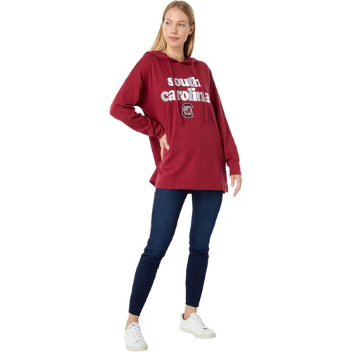  Lauren James South Carolina Gamecocks Long-Length Side Vent Hoodie