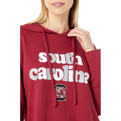  Lauren James South Carolina Gamecocks Long-Length Side Vent Hoodie