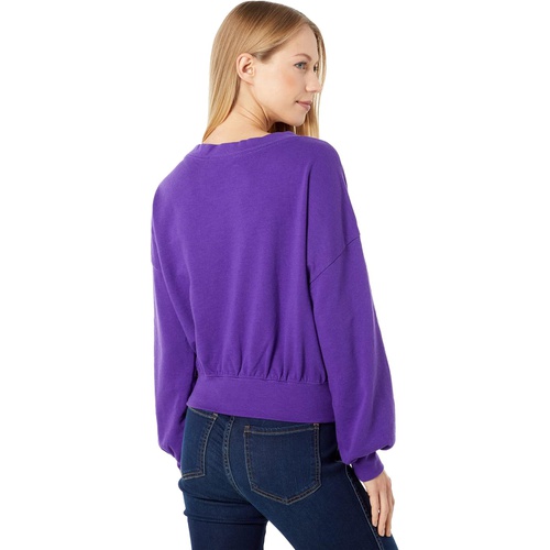  Lauren James East Carolina Pirates Cropped Crew Neck Sweatshirt