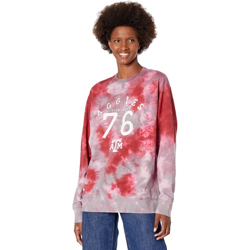  Lauren James Texas A&M Aggies Tie-Dye Sweatshirt