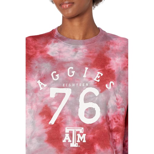  Lauren James Texas A&M Aggies Tie-Dye Sweatshirt