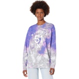 Lauren James Northwestern Wildcats Tie-Dye Sweatshirt