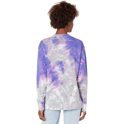  Lauren James Northwestern Wildcats Tie-Dye Sweatshirt