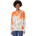 Lauren James Clemson Tigers Tie-Dye Sweatshirt