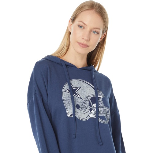  Lauren James Dallas Cowboys Long-Length Side Vent Hoodie