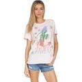 Lauren Moshi Wolf Janis Joplin with Crystals Boyfriend Tee