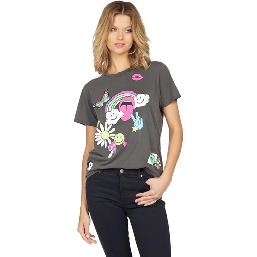  Lauren Moshi Wolf Elements Heart Tee